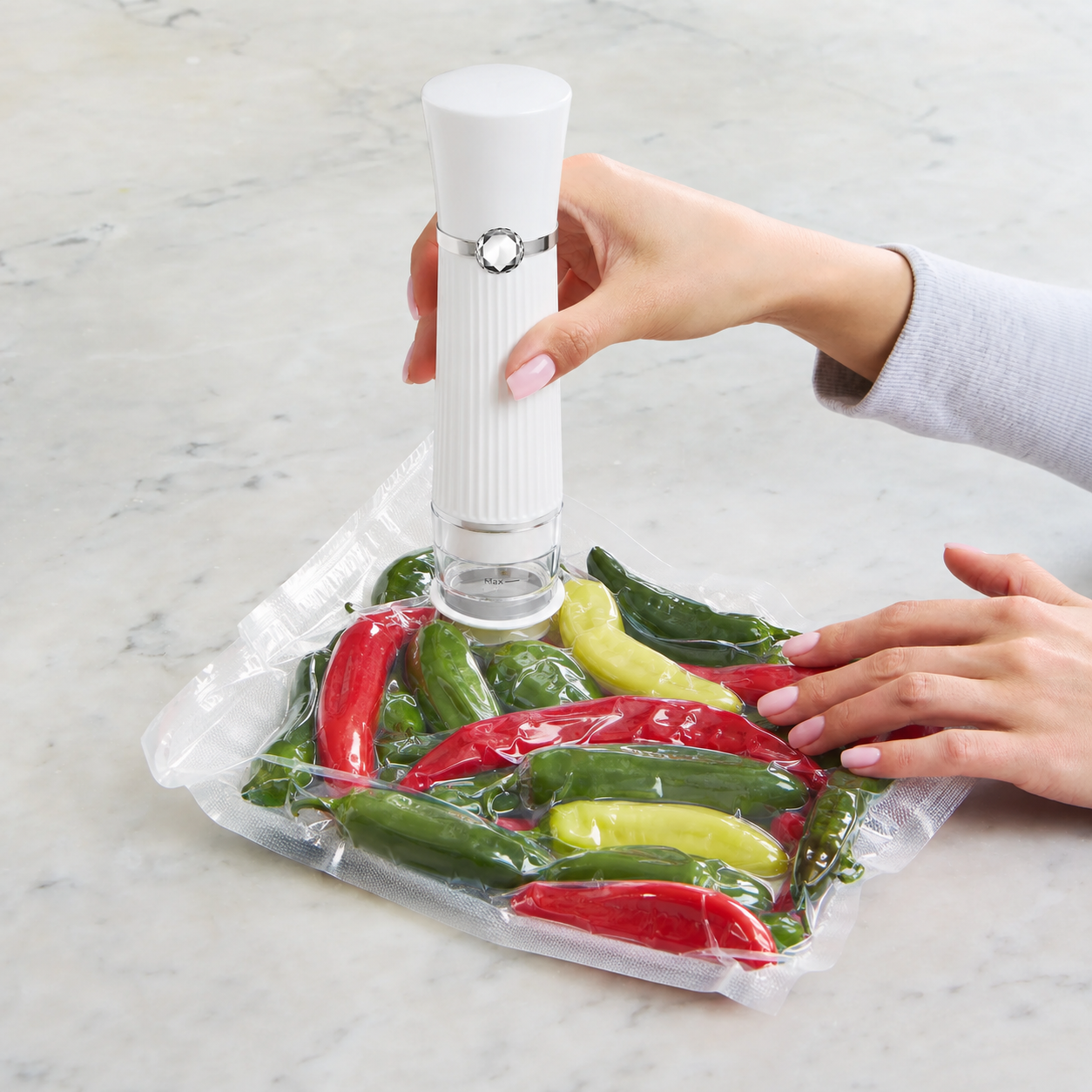 Selladora al Vacío Portátil-FreshVault™